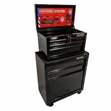 Wide 5 drawer tool chest and rolling cabinet is an ideal storage method to help organize your garage. Craftsman Tool Boxes For Sale In Stock Ebay