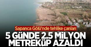 Sapanca gölü, türkiye'nin sakarya ve kocaeli illerinde yer alan bir göldür. Sapanca Golu Nun Su Seviyesi 5 Gunde 2 5 Milyon Metrekup Azaldi