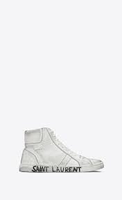 Collection by mona • last updated 3 weeks ago. Joe Sneakers In Worn Look Leather Saint Laurent United States Ysl Com