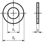 Din Washers Dimensions Specifications Weight Chart