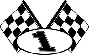 The number of races run on a sunday. Checkered Flag Nascar Racing Number 1 Graphic Car Truck Window Decal Sticker Die Cut Vinyl Decal For Windows Cars Trucks Tool Boxes Laptops Macbook Virtually Any Hard Smooth Surface Amazon De Auto