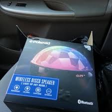 Best Polaroid Bluetooth Speaker Ball With Strobe Light For Sale In Lawrenceville Georgia For 2020