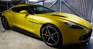 Image result for New Yellow 2017 Aston Martin