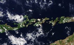 Eruption At Lewotolo Volcano