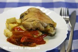 Recetas de cocina fáciles y variadas para toda la familia. Pollo De Corral Guiso Tradicional Estilo Abuela Ines
