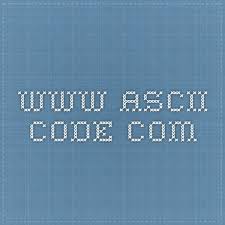 The Extended Ascii Table History Curriculum Decimal Chart Coding