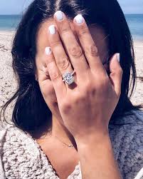 Malone, a real estate agent, popped the question during a celebration of his 35th birthday on friday. Lea Michele S Engagement Ring Popsugar Fashion