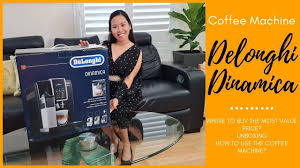 New silent integrated grinder with 13 adjustable settings. Delonghi Dinamica Coffe Machine Shopping At Costco Unboxing How To Use Delonghi Dinamica Youtube