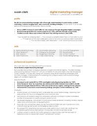 best marketing resumes 4244 digital