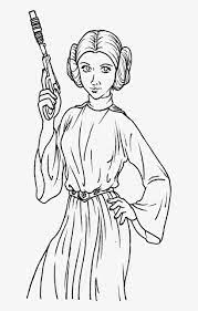 Free Free 172 Free Printable Princess Leia Coloring Page SVG PNG EPS DXF File