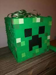 Minecraft ausmalbilder basteln, 2021 free to make the creeper see my. Minecraft Pinata Pinatas Fiesta