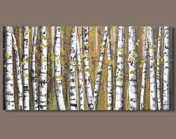 White Birch Trees For Sale Near Me Birch Tree Painting Autumn Landscape Yellow Abstract White Birch Trees Panoramic Piece Signature Abstract Tree Painting Birch Tree Art Birch Tree Painting