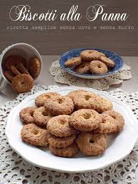 Biscotti senza burro e uova. Biscotti Semplici E Inzupposi Alla Panna Ricetta Senza Uova E Senza Burro