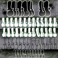 Bubble japan throwup graffiti throw up png clipart 1981502. Graffiti Fonts Throw Up Font