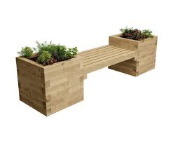 Woodblocx The Fyrish Planter Bench Woodblocx Esi External Works