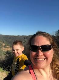 We were a little late this morning but luckily James Blank decided to do 4  miles with me. He makes climbing mountains look easy!