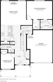 This bungalow house plan feels surprisingly upscale, from the spacious screened porch in back to the impressive ceiling treatments that draw the eye up throughout the home. Beachside Bungaloft At South Coast Village In Fort Erie With Low Rise