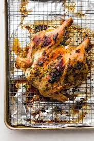 Roasted Herb Butter Spatchcock Chicken Step By Step Recipe Little Spice Jar Recipe Spatchcock Chicken Herb Butter Spiced Butter