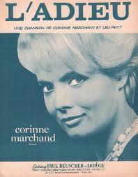 Partition de la chanson : Adieu (L')