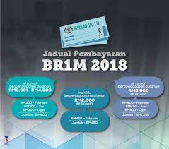 Tarikh pembayaran br1m fasa 1 fasa 2 fasa 3 tahun 2020. Tarikh Dan Jadual Pembayaran Duit Brim 2018 Masuk Ke Akaun