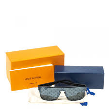 Louis vuitton glasses, a fashionable and feminine accessory. Louis Vuitton Black Monogram Lv Waimea Shield Sunglasses Louis Vuitton Tlc