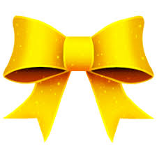 Pin By Zahra Negm On Monos In 2020 Ribbon Png Yellow Ribbon Bows