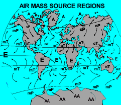 Weather Elements Air Masses A Base For Weather Analysis