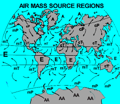 weather elements air masses a base for weather analysis