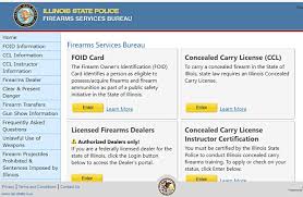Apply for illinois foid card. Illinois State Police Are Working On The Ccw Renewal Process Gunssavelife Com