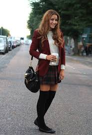 Pair them with shorts or a dress to cover up without covering everything. Chic Ways To Wear Knee High Socks Aelida Knee High Socks Outfit High Socks Outfits Fashion