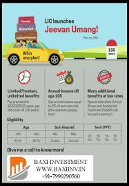 Lic S Jeevan Umang Plan Life And Health Insurance Life Insurance Facts Life Insurance Quotes