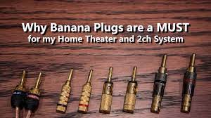 Why Banana Plugs are a Must for My Home Theater and 2ch Audio System -  YouTube