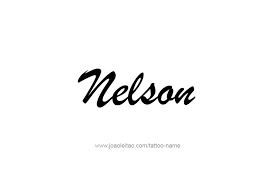 Adobe fonts was launched as typekit in november 2009 by small batch, inc., a company run by creators of the google analytic. Nelson Name Tattoo Designs