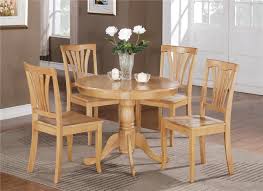 5 Pc Round Bristol Table Dinette Kitchen Table 4 Chairs In Oak 36 Diameter In 2020 Round Kitchen Table Round Kitchen Table Set Small Round Kitchen Table