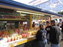 San Jose Flea Market Aguas Frescas Stand Horchata Canteloupe Juice Etc San Jose Flea Market Canteloupe Juice Agua Fresca