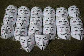 Hacker mask anonymous vectors (662). Singapore Boosts Cyber Defences After Anonymous Threat