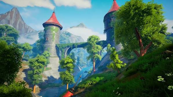 Dreamscape: Stylized Environment Tower - Stylized Nature Open World Fantasy