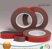 [Hot Item] Grey Double Sided Acrylic Foam Tape with Red Film Liner