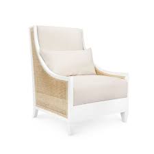 Raleigh Club Chair In White Club Chairs Chair Burke Decor