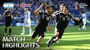 Argentina's lionel messi in action with iceland's emil hallfredsson and birkir bjarnason. Argentina V Iceland 2018 Fifa World Cup Match Highlights Youtube