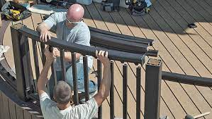 I got some planters to grow a few things on my small balcony. Installing A Curved Railing On A Curved Deck Fine Homebuilding