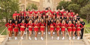 Texas Tech Cheerleaders Texas Tech Spirit Program Center For Campus Life Ttu