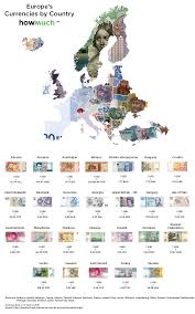 The World Map Of Currencies