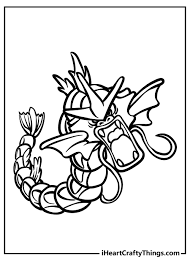 printable mega pokemon coloring pages updated 2022