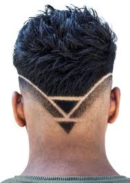 2 slicked back undercut hairstyle for men. 15 Hot V Shaped Neckline Haircuts For An Unconventional Man