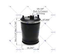 Front Axel Air Bag fits Volvo and Freightliner