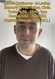 Cloe's Emotional Testimony: In Memory of Her Father