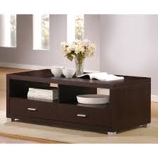 Acme Furniture Redland Espresso Coffee Table With 2 Drawers Coffee Table With Drawers Coffee End Tables Furniture