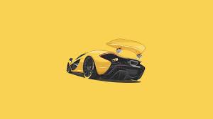 Mclaren P1 Minimalism 4k Minimalsim Wallpapers Mclaren Wallpapers Cars Wallpapers Artist Wallpapers In 2021 Hd Wallpaper Mclaren Yellow Car