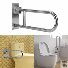 Handicap Grab Bar For Toilet Rails Handrails Bathroom Support Safety For Elderly Zelen Home Bar Accessories Toilet Handle Bars For Home